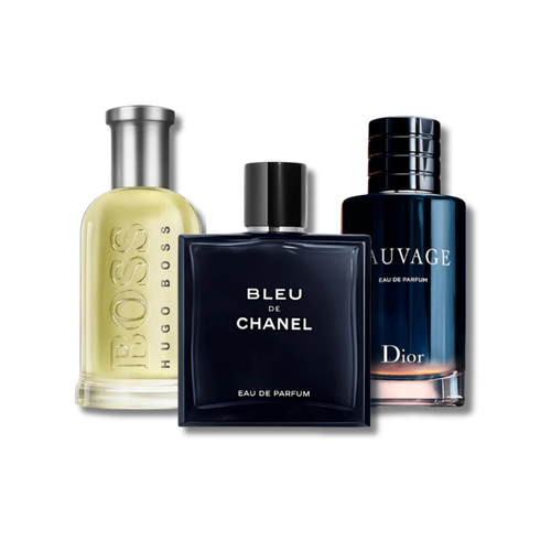 Speciální nabídka | Hugo Boss Bottled + Bleu de Chanel + Dior Sauvage – 3 za cenu 1 100 ml